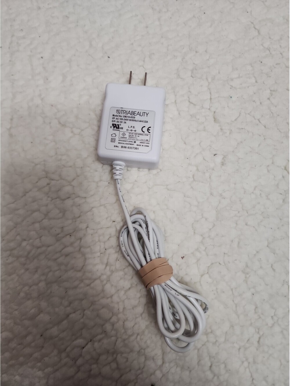 AC Adapter For Tria Beauty Laser Hair Removal  5V 3A Power Supply